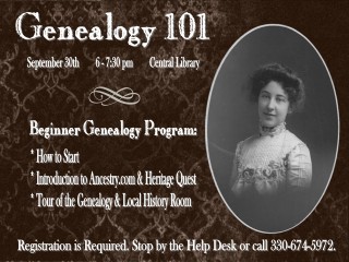 2013 September Genealogy 101 800x600