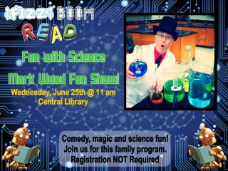 Science Fun with Mark Wood @ Holmes County District Public Library | Millersburg | Ohio | United States