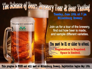 The Science of Beer: Brewery Tour and Beer Tasting @ Millersburg Brewery | Millersburg | Ohio | United States
