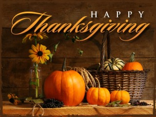 All library locations are closed on Thanksgiving Day