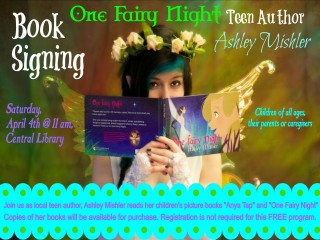 One Fairy Night, A Visit with Teen Author Ashley Mishler @ Holmes County District Public Library | Millersburg | Ohio | United States