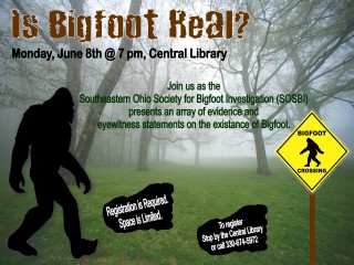 Is Bigfoot Real? @ Central Library | Millersburg | Ohio | United States