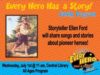 Every Hero Has a Story! @ Central Library | Millersburg | Ohio | United States