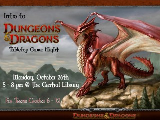 Intro to Dungeons and Dragons @ Central Library | Millersburg | Ohio | United States