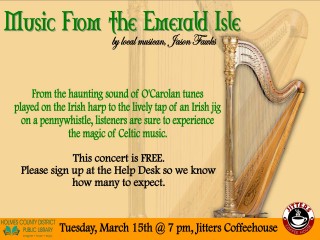 Music from the Emerald Isle @ Jitters Coffee House | Millersburg | Ohio | United States