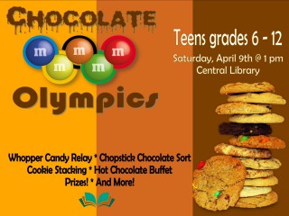 Chocolate Olympics @ Central Library | Millersburg | Ohio | United States