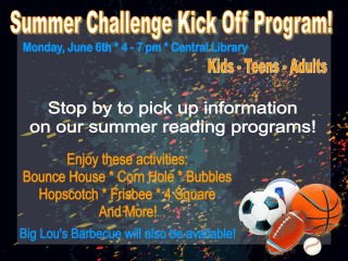 Summer Reading Challenge Kick Off Program @ Central Library | Millersburg | Ohio | United States