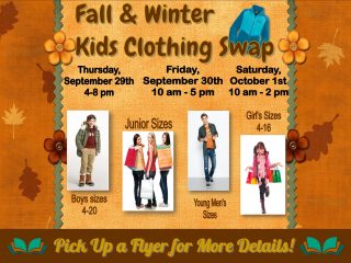 Fall and Winter Kids Clothing Swap @ Central Library | Millersburg | Ohio | United States