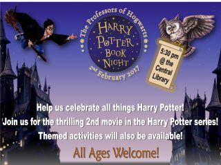 Harry Potter World Book Night Celebration @ Central Library | Millersburg | Ohio | United States
