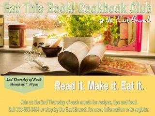 Eat this Book! Cookbook Club @ East Branch Library | Walnut Creek | Ohio | United States