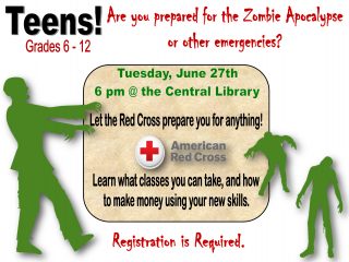 The American Red Cross Presents: Get Prepared @ Central Library | Millersburg | Ohio | United States