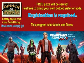 Dinner and a Movie @ Central Library | Millersburg | Ohio | United States