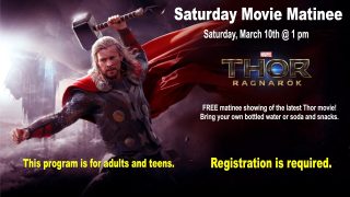 Saturday Movie Matinee @ Central Library | Millersburg | Ohio | United States