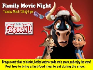 Family Movie Night @ Central Library | Millersburg | Ohio | United States
