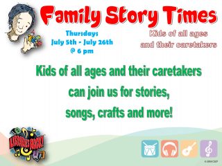 Evening Family Story Times @ East Branch | Walnut Creek | Ohio | United States