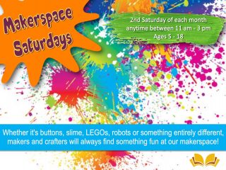 Makerspace Saturdays @ East Branch Library | Walnut Creek | Ohio | United States