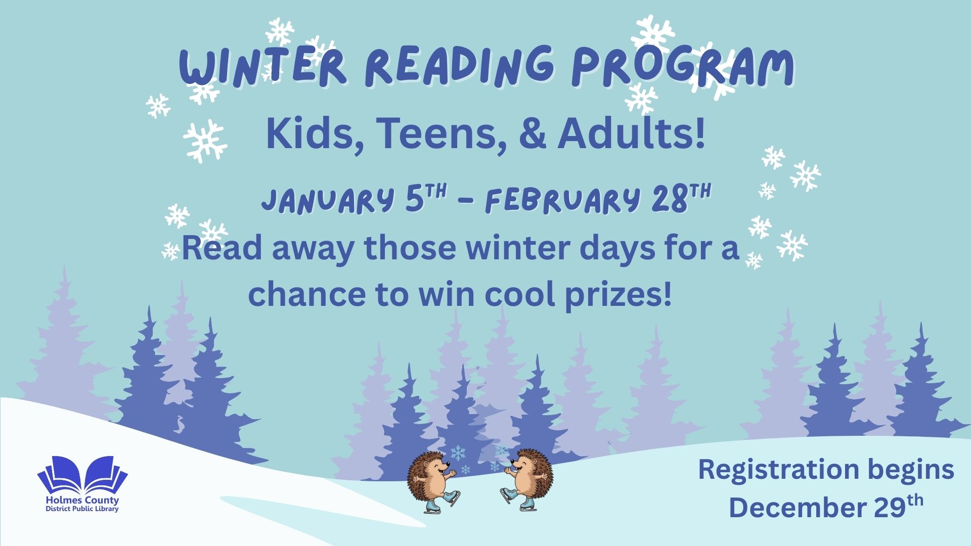 December Programs & Events | Holmes County District Public Library