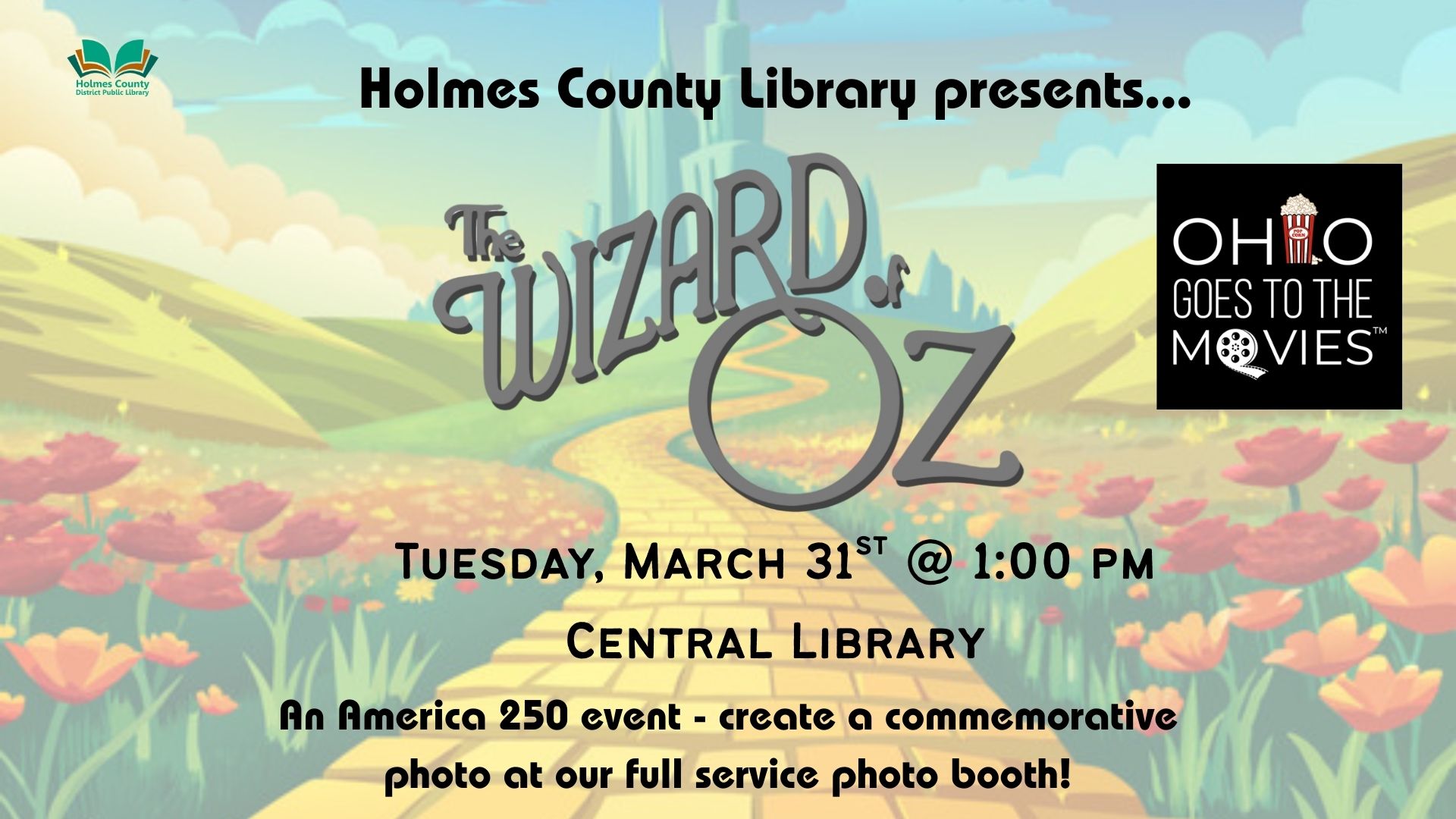 Emerald City and yellow brick road