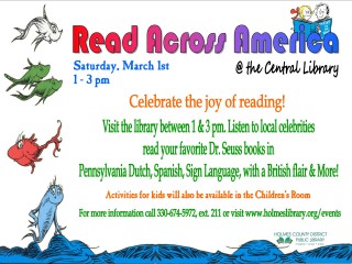 Read Across America @ Holmes County District Public Library | Millersburg | Ohio | United States