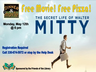May Dinner & a Movie @ Holmes County District Public Library | Millersburg | Ohio | United States